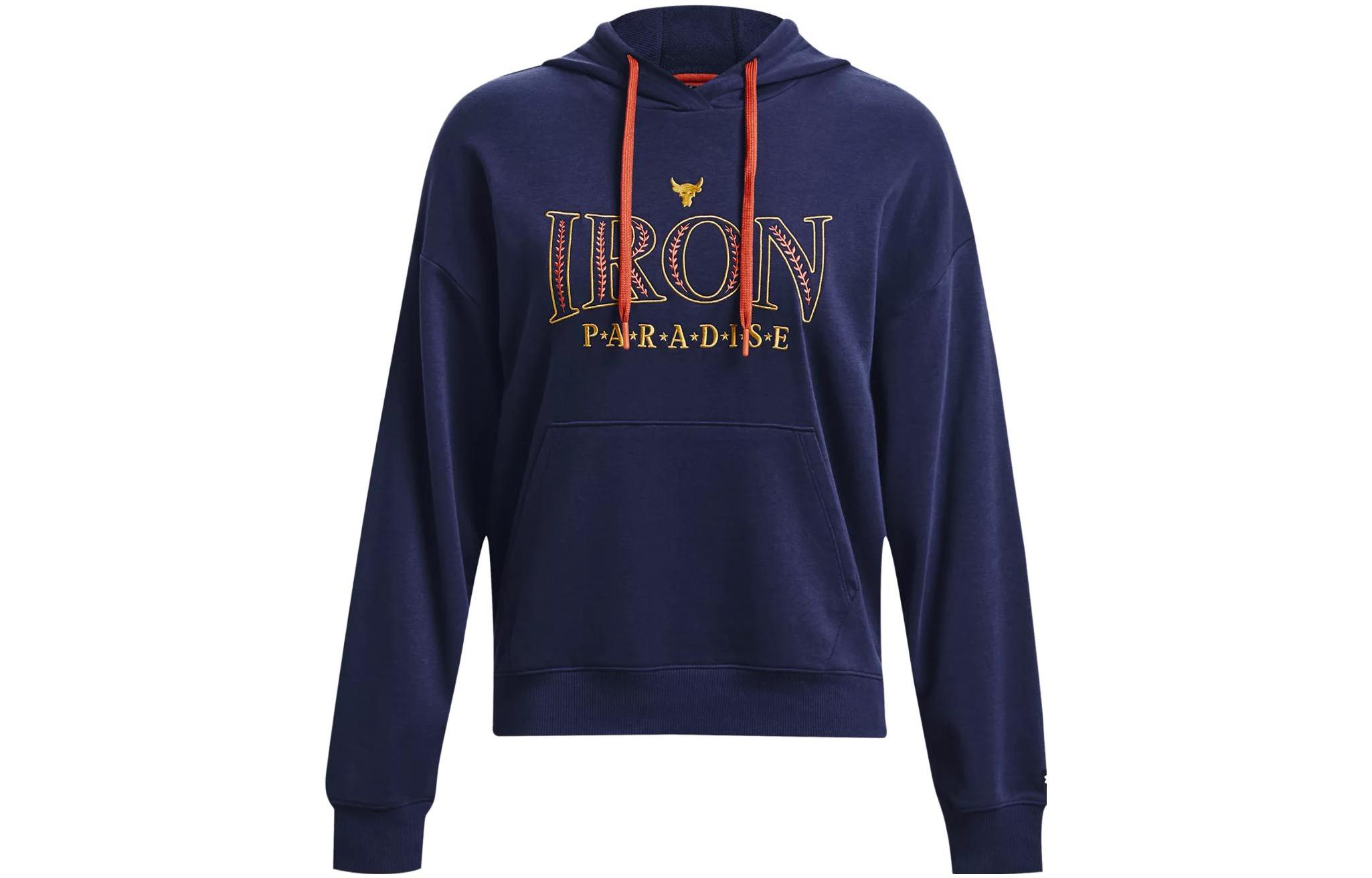Under Armour American Sweatshirt Women s Midnight Dark Blue 1380186-410 XL