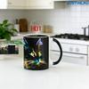 Colorful Cat Color Changing Mug Ceramic Thermal Reaction Magic Coffee Tea Ceramic Mug for Couples To Give Gifts Mug