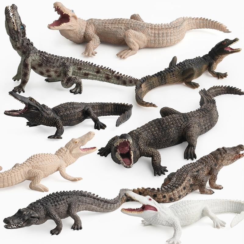 9 Style Home Decor Animal Plastic Series Play Toys Simulation Animal Crocodile Model