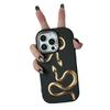Personalized golden snake for apple 16pro mobile phone case new 15promax plating 14/13/12 anti-drop 11x