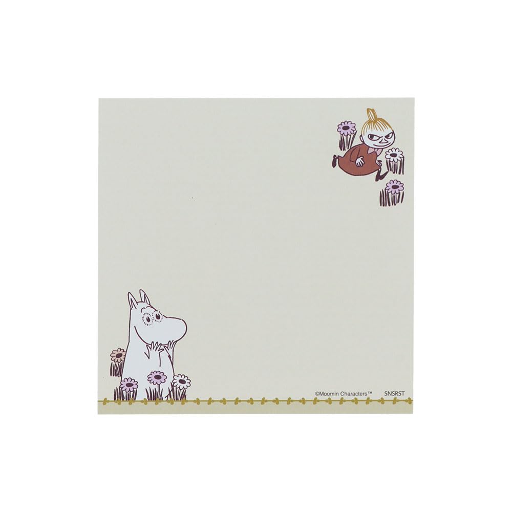 Stationery Moomin Goods Memo Pad Square Little My S2848872 Sun-Star