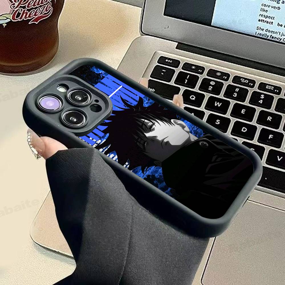 Anime F-Fushiguro M-Megumi Phone Case For IPhone 17 16 15 14 13 12 11 Pro Max Plus Silicone Shockproof Case