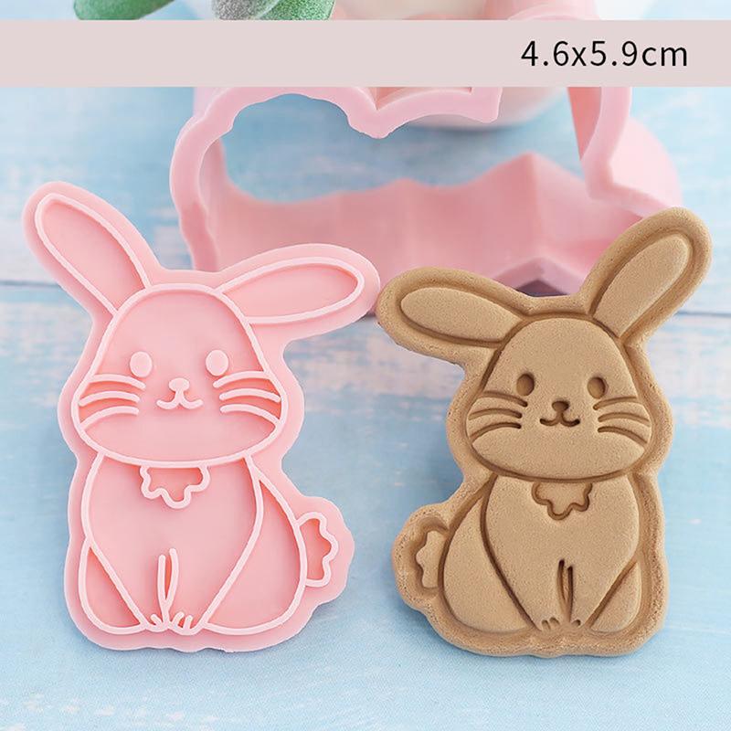 8Pcs/Set  Biscuit Mold Forest Animal Shape Cookie Cutter Icing Fondant Cake Tool