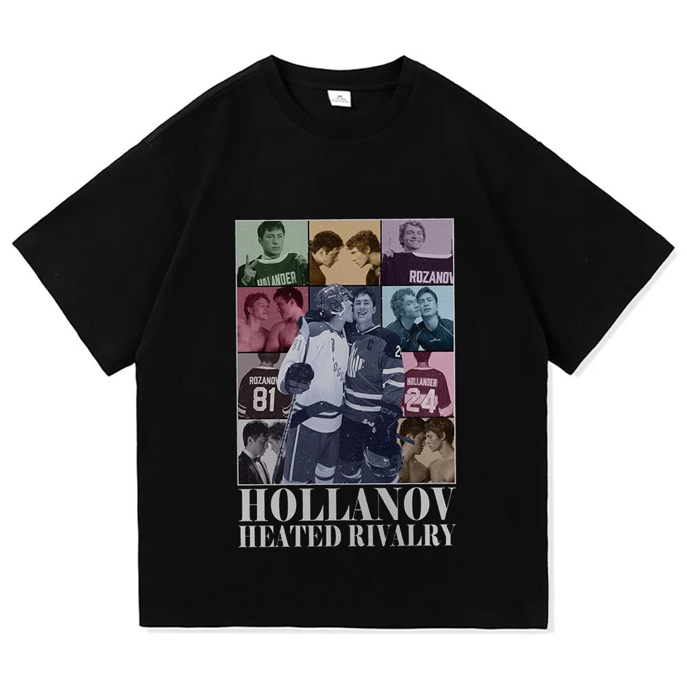 Comfort Cotton T Shirt Heated Rivalry Shane Hollander 24 Streetwear Men Women Casual Oversized T-shirts Fashion Tees High Street