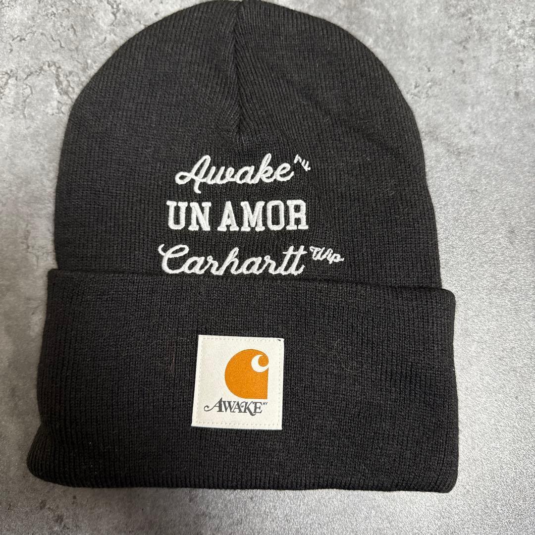 Used Used in good condition) carhartt x awake ny knit hat