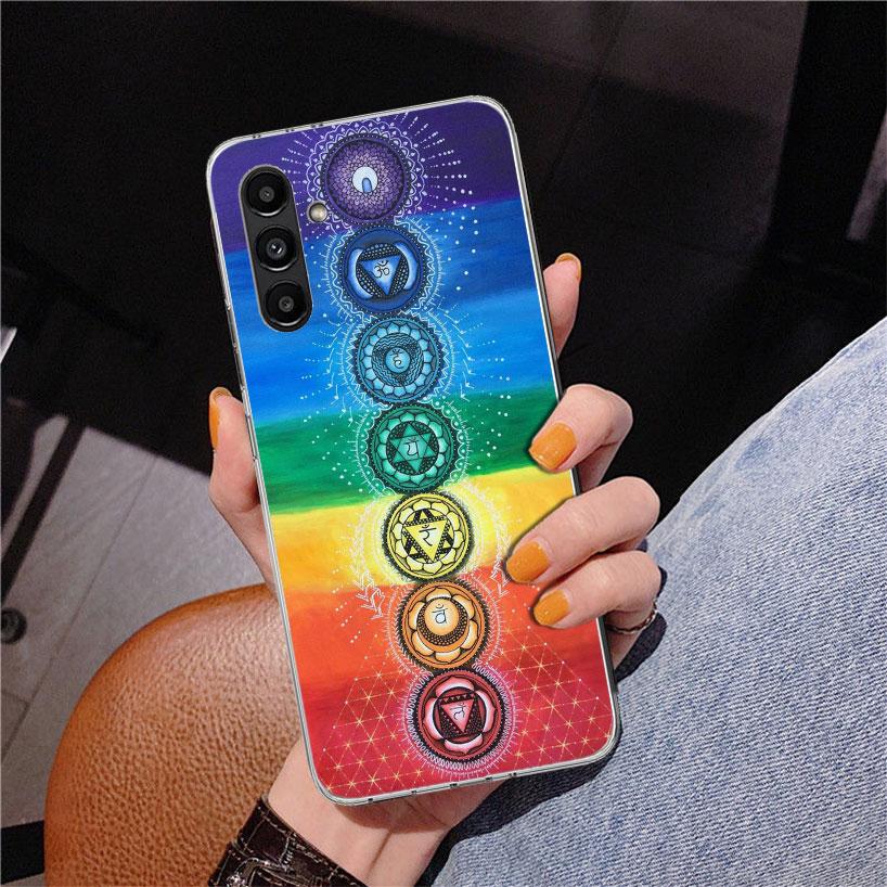 

Yoga Chakra Spiritual Energy Universe Phnoe Case for Samsung Galaxy A17 A37 A57 A16 A26 A36 A56 A15 A14 A13 A55 A54 A53 A35 A34 Samsung A53
