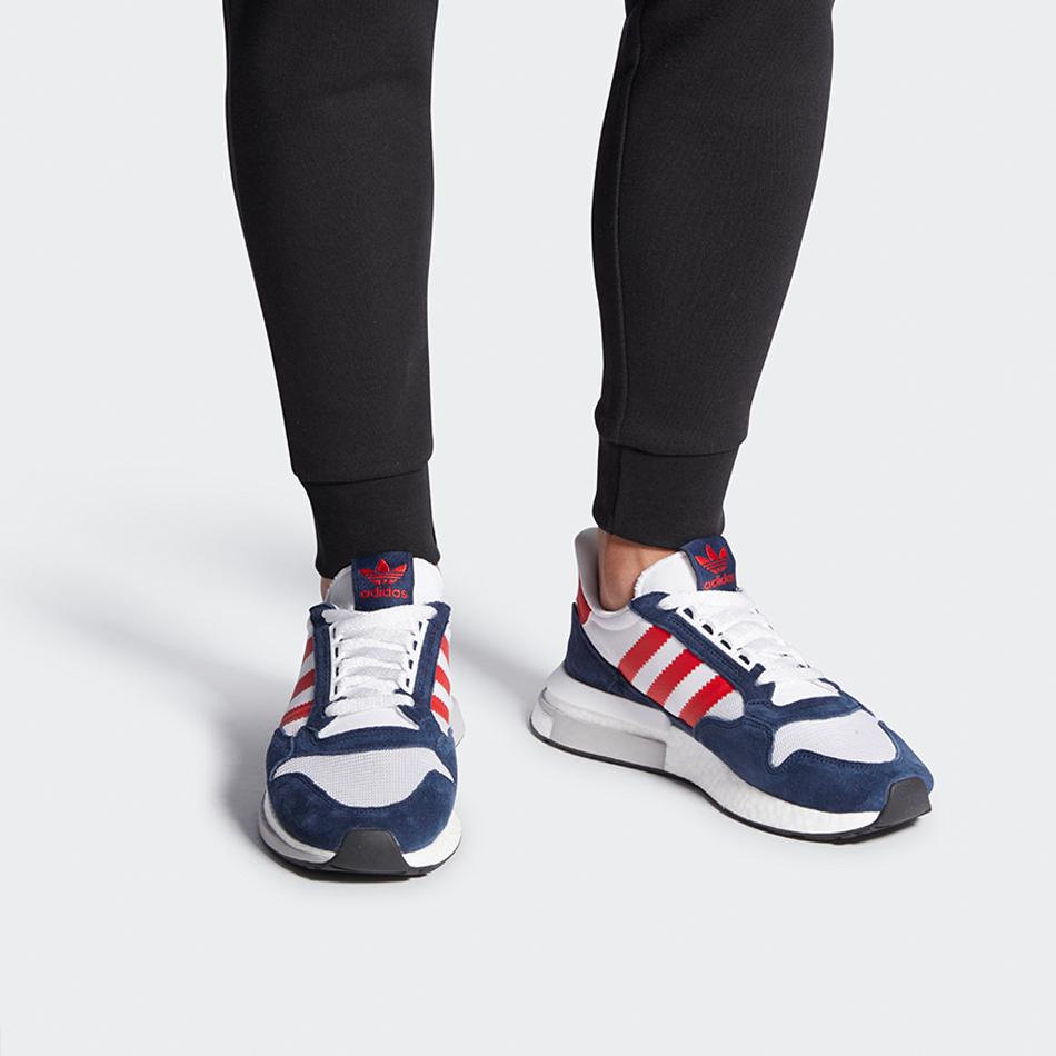 Adidas Zx 500 Rm 'White Navy Red' size? Exclusive F36912