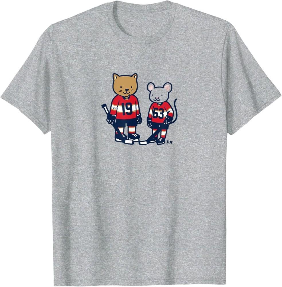Matthew Tkachuk amp; Brad MarchandCat amp; RatFlorida Hockey T-Shirt Unisex T-Shirt L