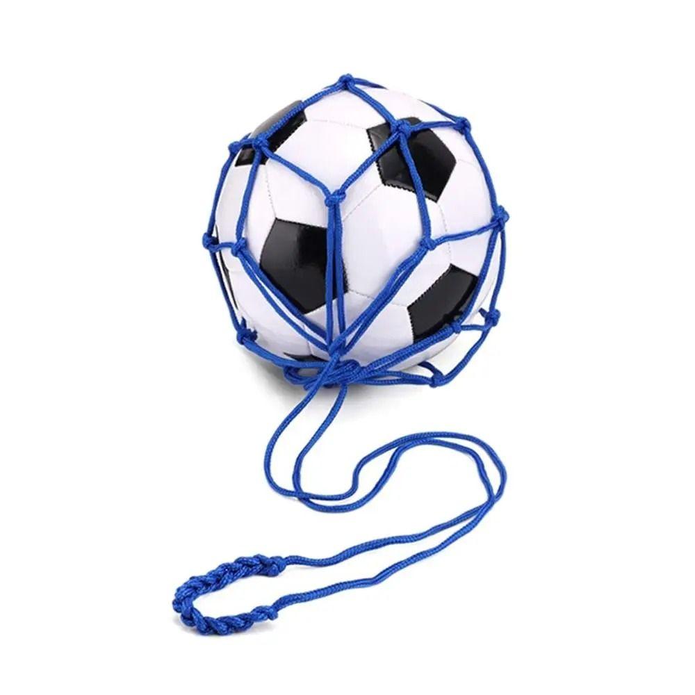Mesh Bag Soccer Ball Net Kicker Trainer Football Self Trainer Kick Net Pocket  Bounce The Ball