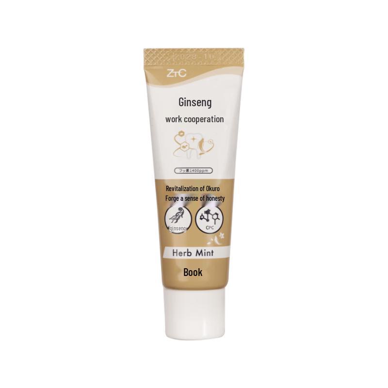 Habit Pro x Zettoc Herbal Ginseng Mint Toothpaste