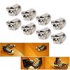 200 Sets Skull Rivets     Butiful Fashionable Skull Stud Accessories for   Shoes Clothing Bags