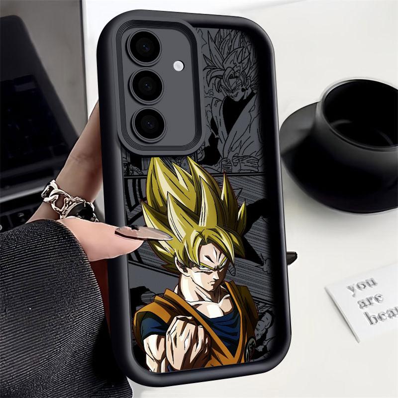 

D-Dragon Ball DBZ Son Goku God Phone Case For Samsung S26 S25 S24 S23 S21 S20 Ultra For Galaxy S25 S24 FE S26 Plus 5G Soft Cover Galaxy S20