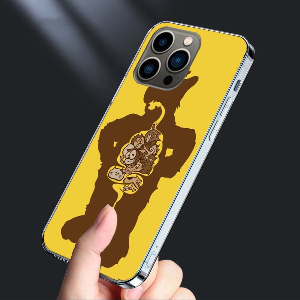 Alf TV Series Phone Case For Iphone 16E 15 Pro 14 Plus 17E 16 17 Pro Max Air 11 12 13 Mini Shockproof Capa Cute Cover TPU Cle