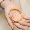 New in new in retro relief design bangles Chinese style rolled grass texture frosted bracelet for women jewelry