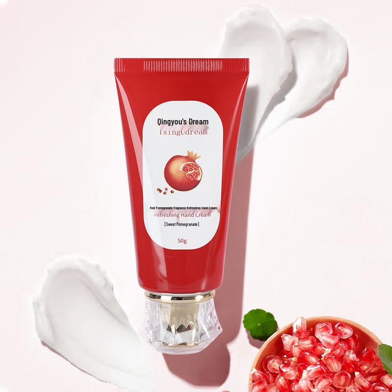 Red Pomegranate Scented Hand Cream