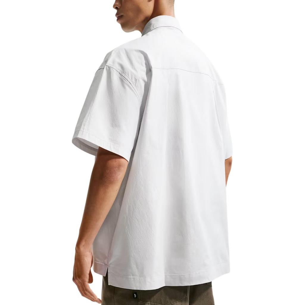 Nike Club Relaxed Casual Comfortable Solid Color Shirt Men shirts HJ2027-025