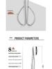 Tender Leaf All-Steel Pruning Shears: Floral, Bud, and Bonsai Scissors for Horticulture and Art