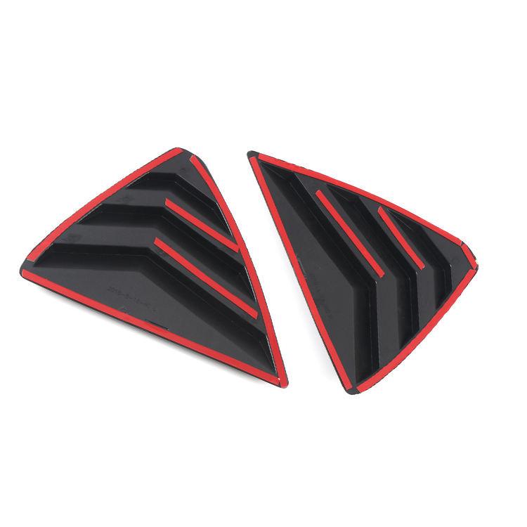 Dreieckige Heckfenster-Lüftungsgitter für Mazda CX-5 2018-2022 Zierleiste