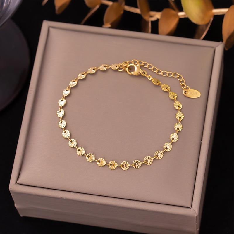 

Chic Titanium Steel Bracelet Women High End Jewelry Trend Elegant Look for Friends Holiday