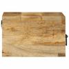 Wall Mounted Nightstand Rough Mango Wood