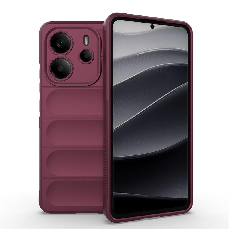 For Redmi Note 14 4G 24117RN76G Global Cover For Redmi Note 14 Case 6.67 inch Rubber Shockproof Soft Silicone Protective Bumper