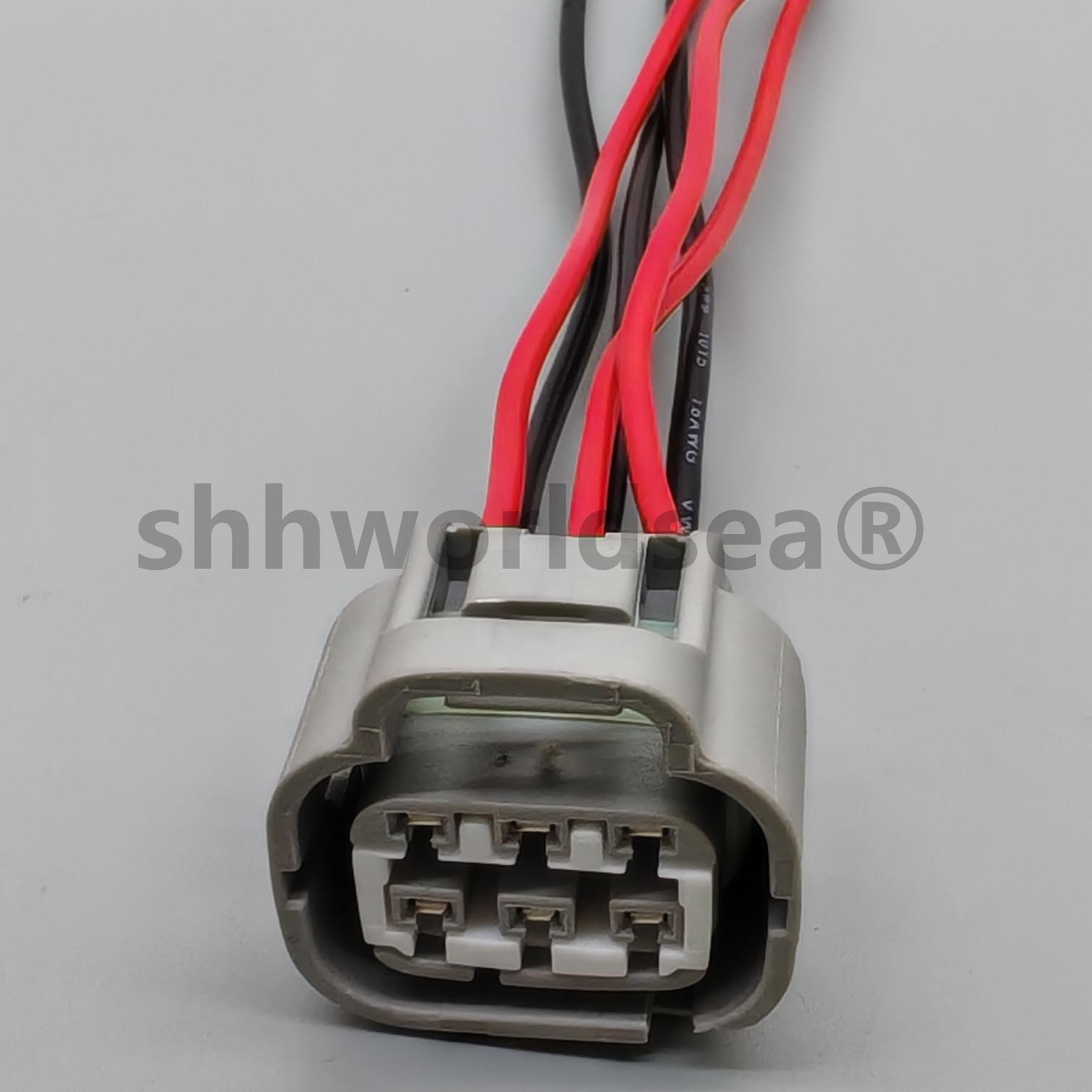 shhworldsea 6 Pin Male Female Accelerator Throttle Pedal Plug Auto  Connector For Toyota Lexus 7282-7064-40 7283-7064-40 1set female