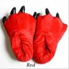 Fashion Winter Soft Warm Monster Dinosaur Paw Funny Slippers for Men Women Kids Parent-child Home House Slipper Shoes Room Cotton Shoes