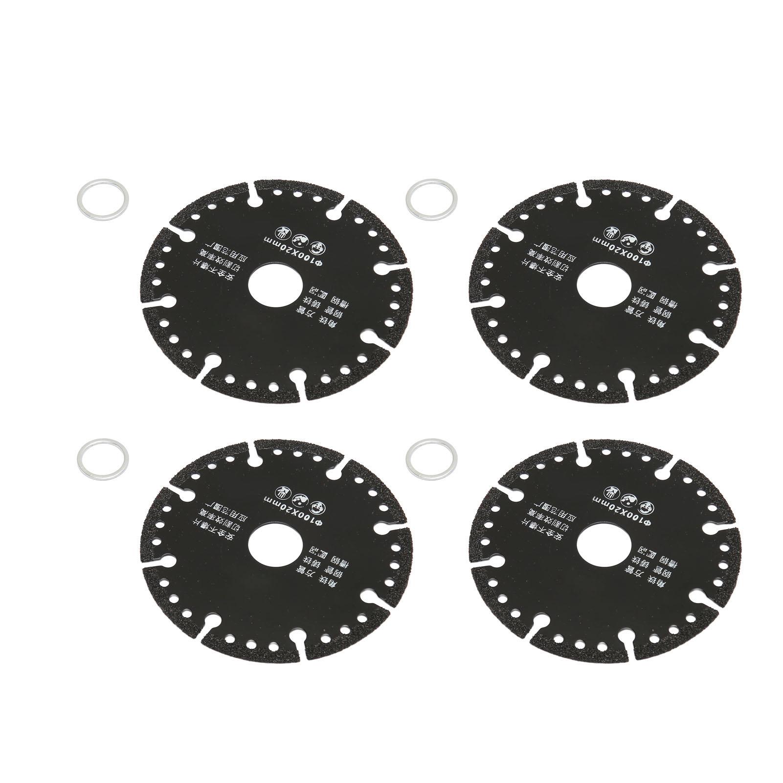 

10 шт. Пильный диск для угловой шлифовальной машины, плоский наждачный многофункциональный режущий диск для литой нержавеющей стали