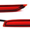 For LEXUS NX 2018 COB Car Rear Bumper Lamps Rear Reflector Lights DRL Brake Stop Lamp Accessories 1 Pair