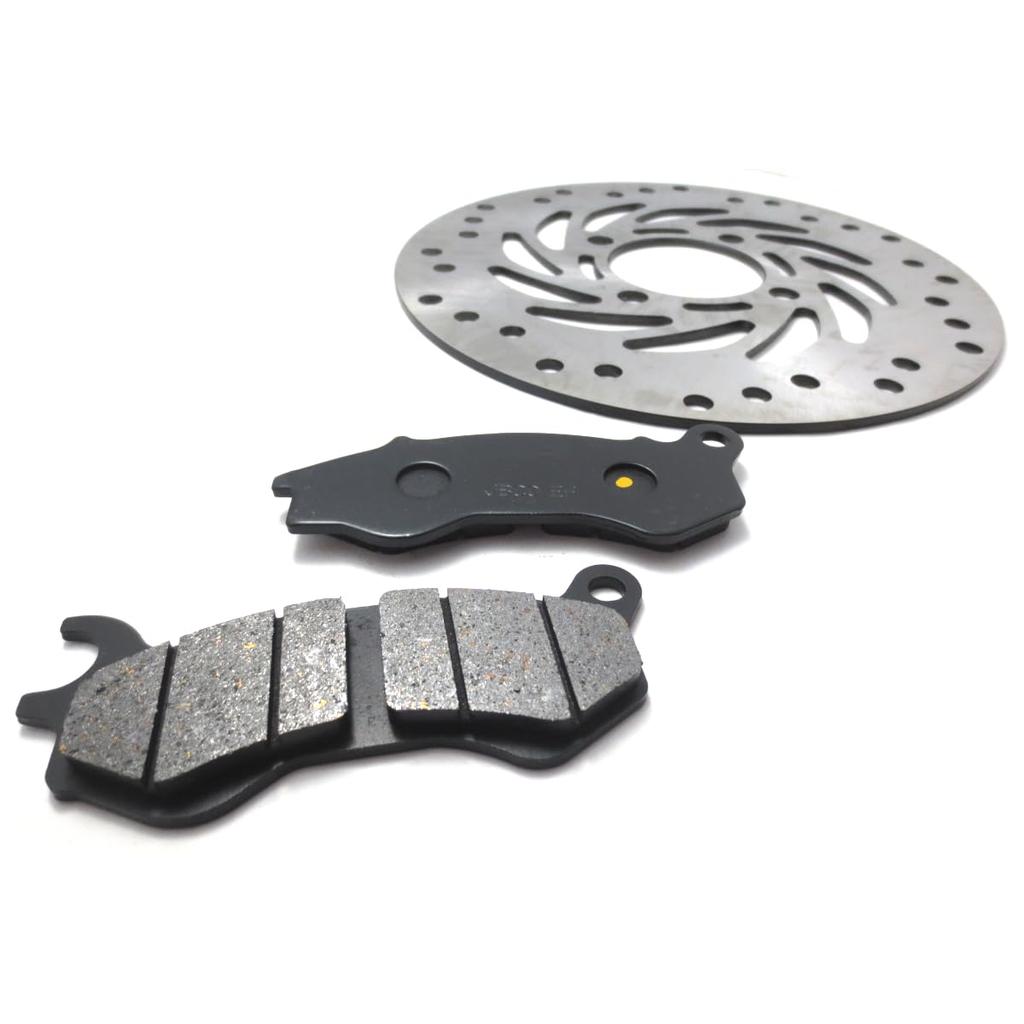 MAXIMASELECT Front Brake Parts Set Replacement Motorcycle Parts Brake Parts Maintenance Compatible with Honda [Compatible with PCX/PCX150/Dio110]