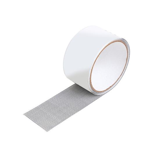2 Rolls Window Screen Repair Tape 5cm Width Self-Adhesive Window Screen Repair Patch for Mosquito Nets Tents Weatherproof Anti-Insect Fly Mesh Broken