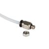 3D Printer Filaments Dry Box Tubing Part With Smooth 2.5x4mm Feed Tube and Dust Proof Plugs 2.5x4mm 100CM