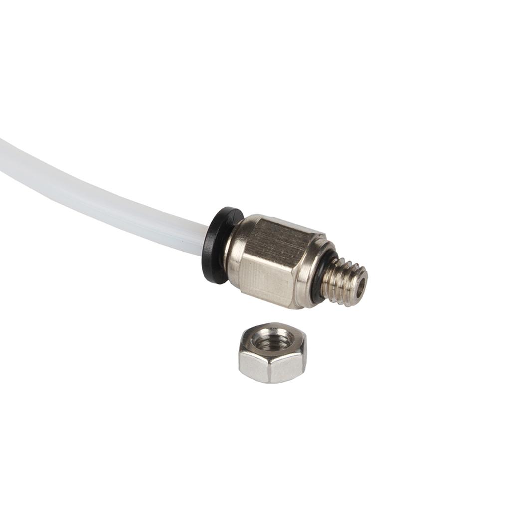 3D Printer Filaments Dry Box Tubing Part With Smooth 2.5x4mm Feed Tube and Dust Proof Plugs 2.5x4mm 100CM