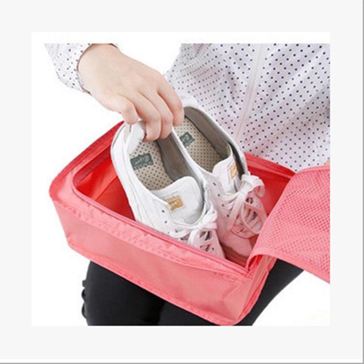 Foldable Multifunctional Travel Shoe Organizer Bag
