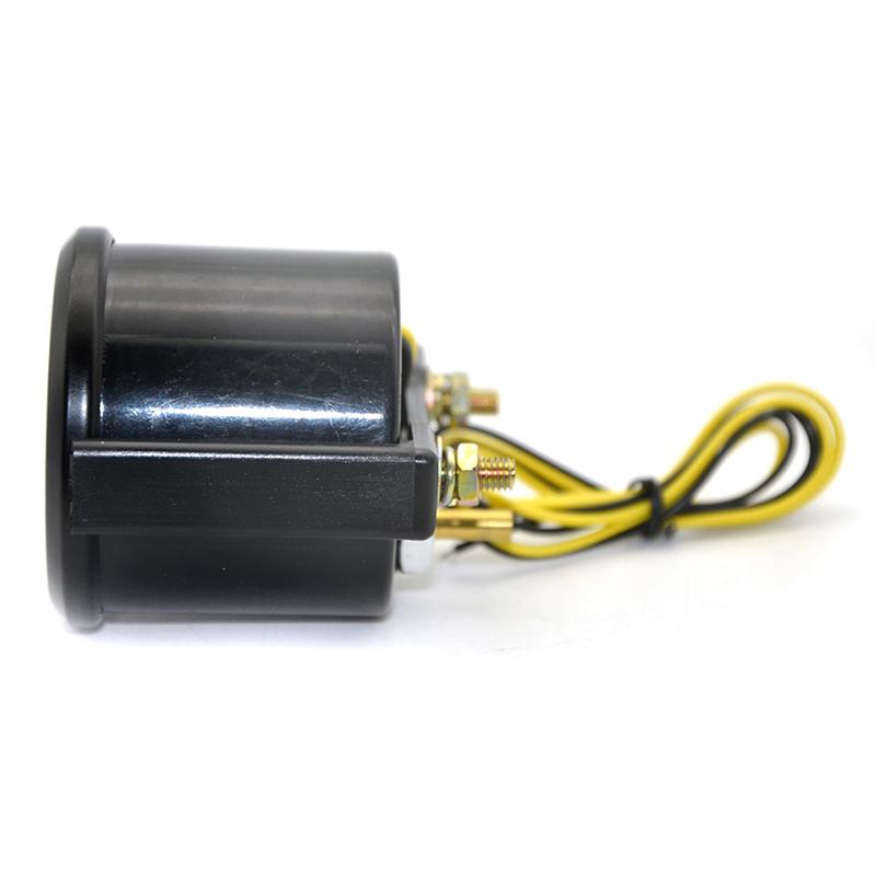 2" 52mm Smoke Lens with Sensor Boost Gauge Bar psi/Vacuum/Water temp/Oil temp/Oil pressure/Voltmeter/Tachometer RPM