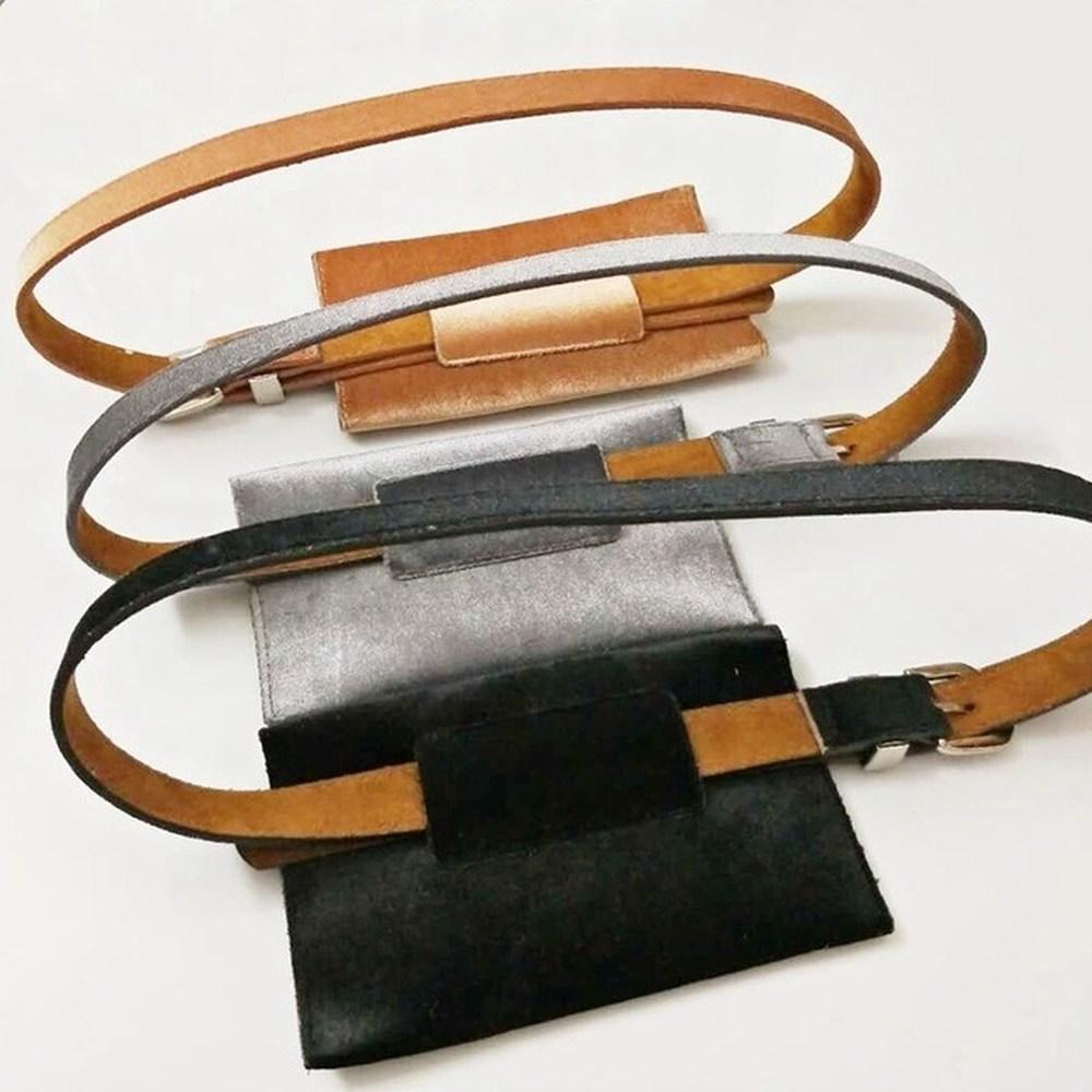 Женская сумка для денег на поясе — фото 3