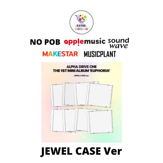 Select POB  JEWEL CASE Ver ALPHA DRIVE ONE THE 1ST MINI ALBUM EUPHORIA No POB Random