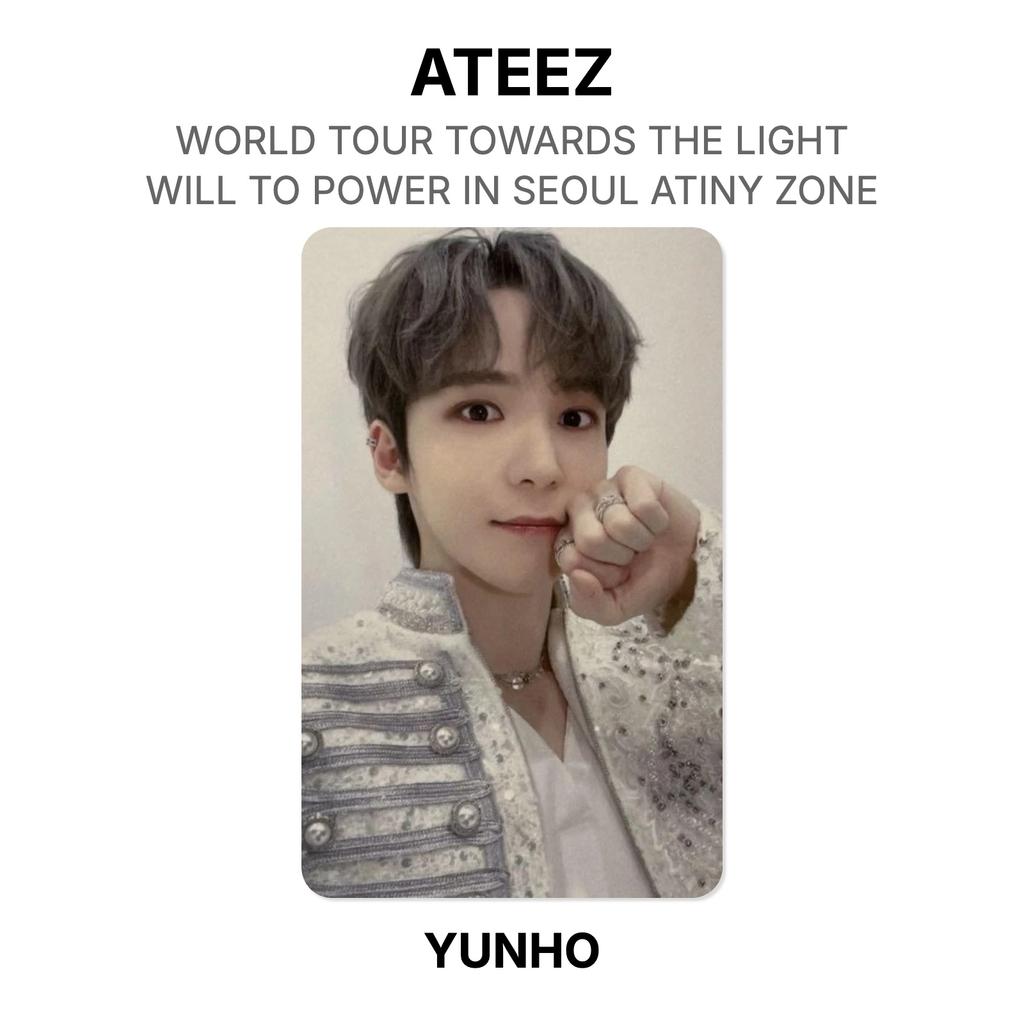 ATEEZ WORLD TOUR TOWARDS THE LIGHT : WILL TO POWER IN SEOUL ATINY ZONE Official Photocard