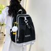 Backpack new high-value large-capacity junior high school student schoolbag women's fashion sports leisure backpack