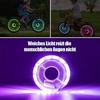 (Great home)LED Bicycle Spoke Light USB Rechargeable Bicycle Wheel Light Spoke