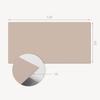 Self-adhesive Vinyl Panel with Print for Bathroom 120x60 Cm Light Brown Color
