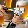 Commercial Can Opener Stainless Steel Handheld Can Opener Easy Opening Bottle Opener Rust-Proof Washable Manual Can Opener for Jars And Bottles