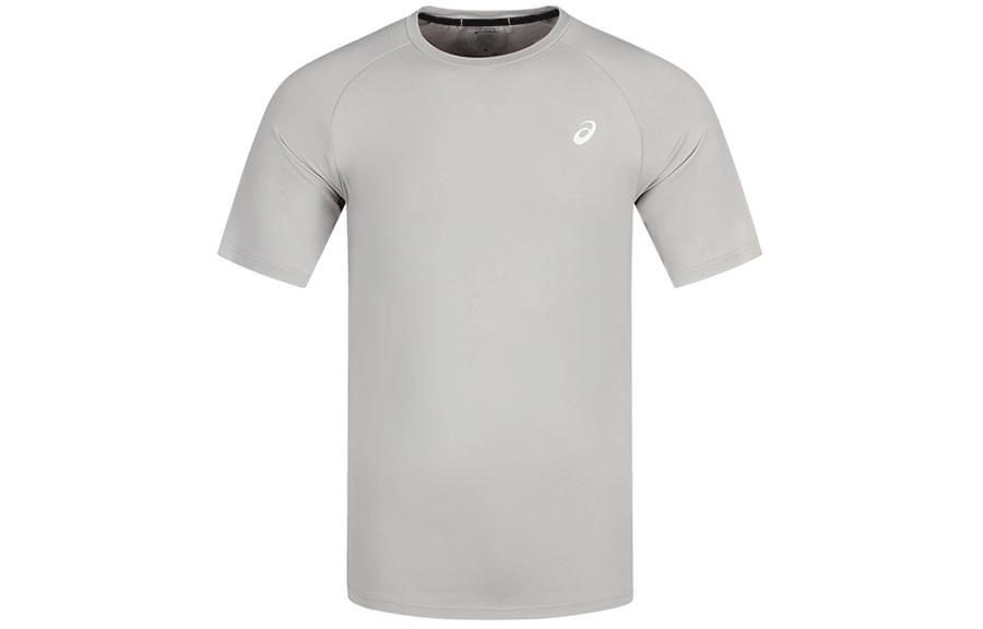 ASICS T Shirts Men s Gray Crew Neck Moderate 2031D733-021 S