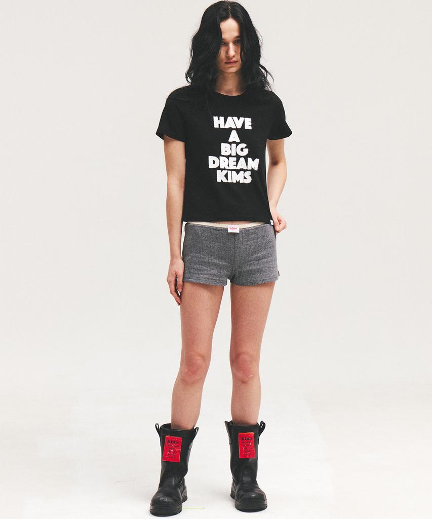 Kimseupeulesikoteunmakes (Unisex) Big Dream Tee Black