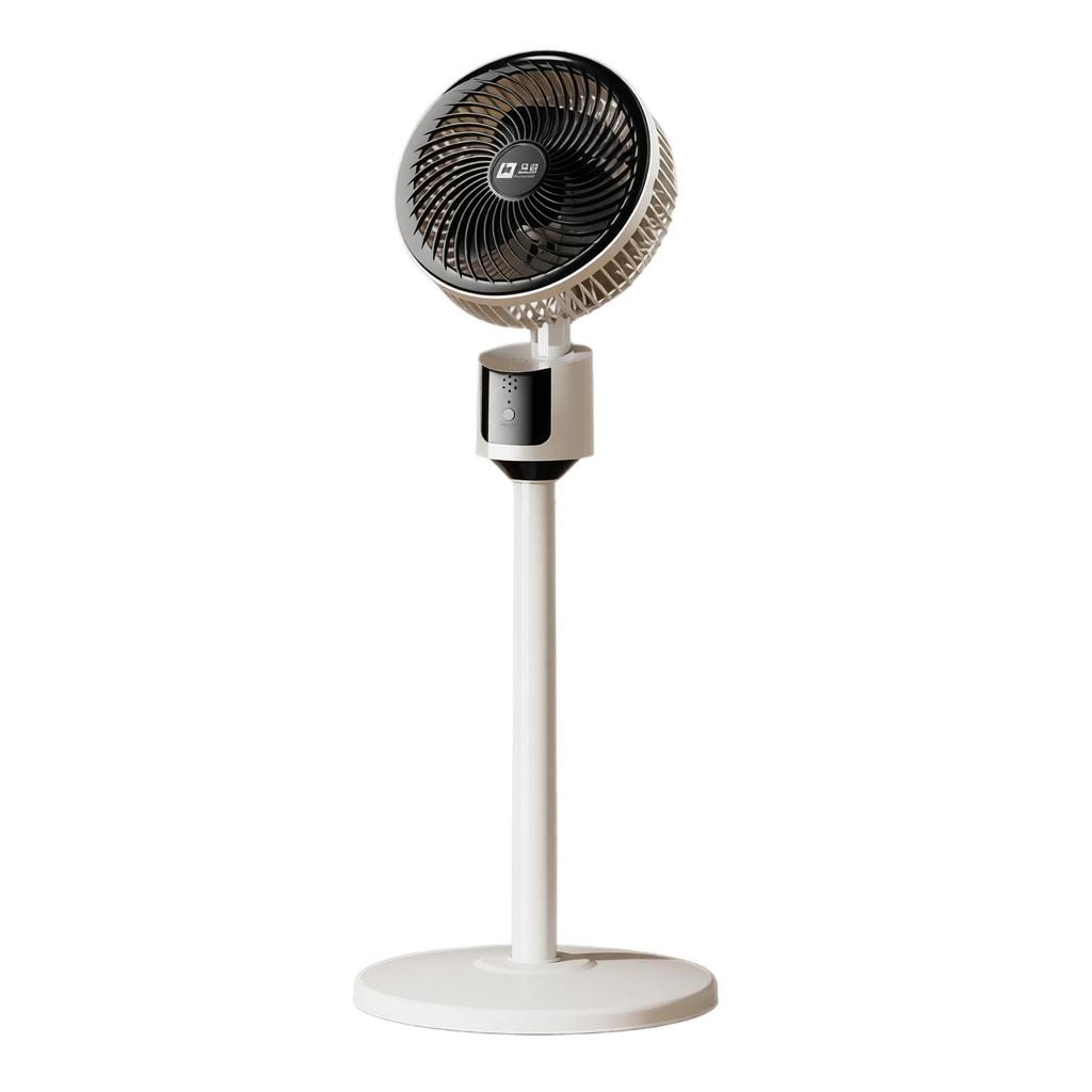Portable Standing Fan with USB Interface Adjustable 3 Speed Settings Quiet Operation for Office and Outdoor Use Long Distance Airflow Circulation Fan