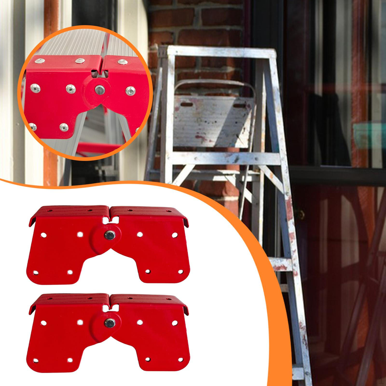 Aluminum Alloy Attic Ladder Hinge, Easy to Install, Scissor Hinge for Flat Hinge