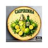 Vintage Caipirinha Cocktail Metall Wandkunst Bar Dekor Schild