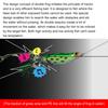 9cm/25g Silicone Huge Frog Bait Colorful Slice Double Sequin Soft Artificial Frog Bait