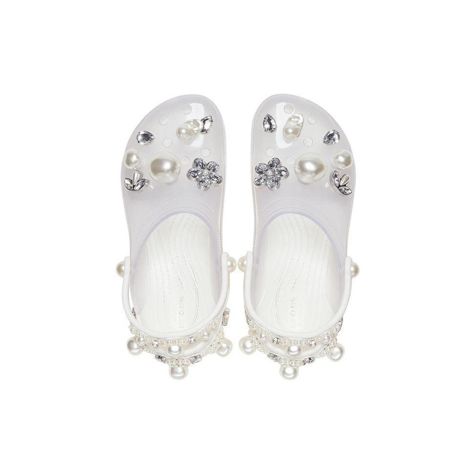 Crocs Simone Rocha X Classic Clog Translucent Unisex Sneakers Cream 210144-0WV