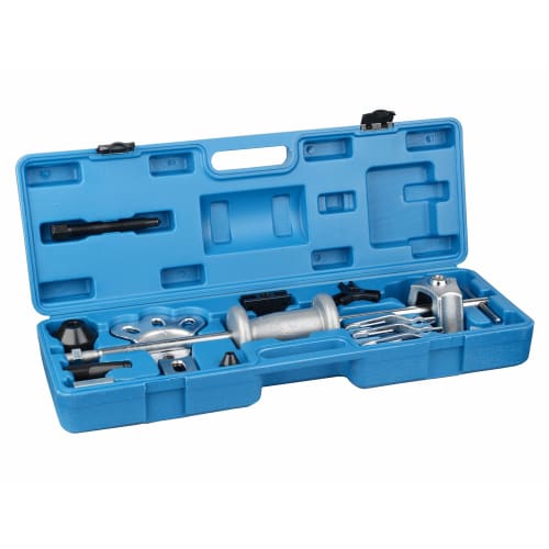 DAYUAN Sliding Hammer Set and Puller Set, 2-Jaw and 3-Jaw Set, 17-Piece Set for Bearings, Gears, Shafts, Sheet Metal Work